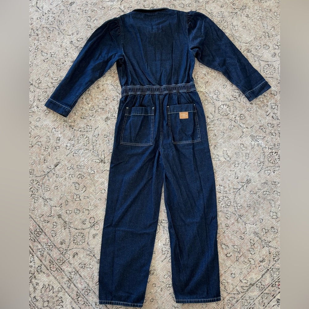 Seventy + Mochi Lorna jumpsuit NWT denim blue jeans size XS 2 - Picture 4 of 11